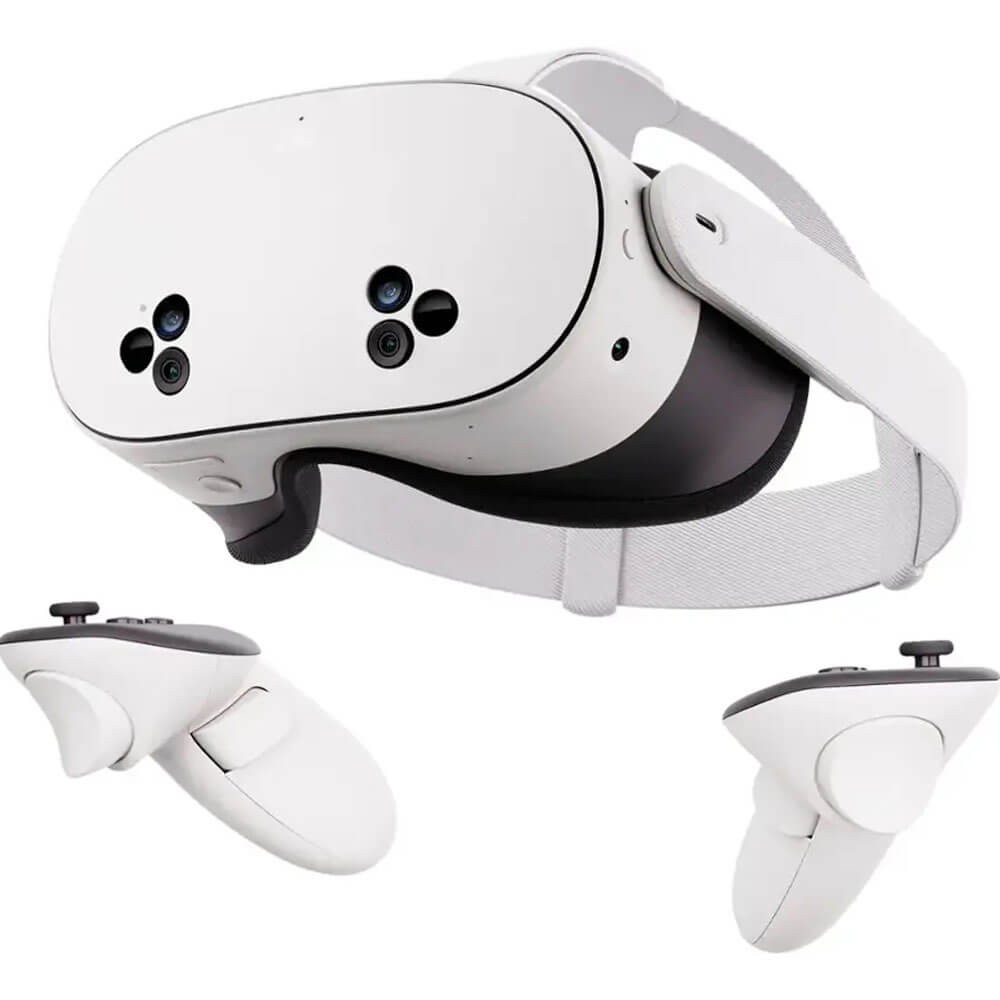 Meta Quest 3S 256GB VR Headset + Black Xbox Controller + MightySkins Code Bundle