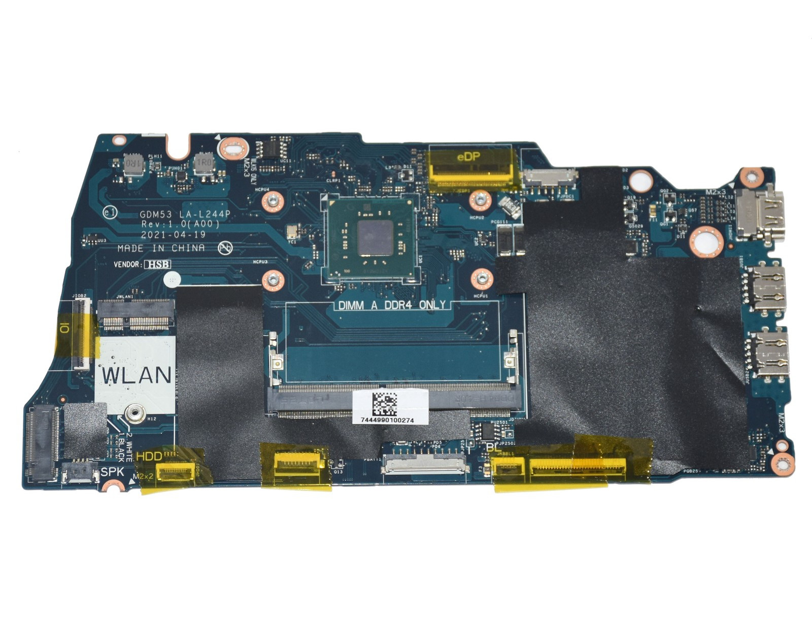 Dell Inspiron 15 3510 Motherboard LA-L244P Pentium N5030 1.1GHz P1JG9 NCXC4
