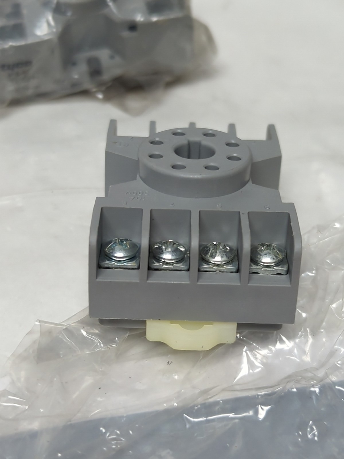 TYCO,27E892,RELAY SOCKET LOT OF 2 NOS