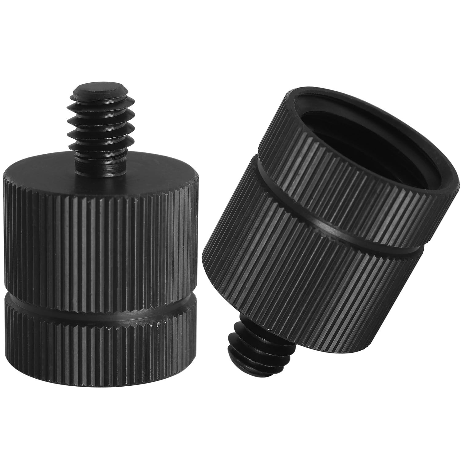 2PCS Tripod Thread Adapter 5/8-11 Female to 1/4 Male Camera Mount