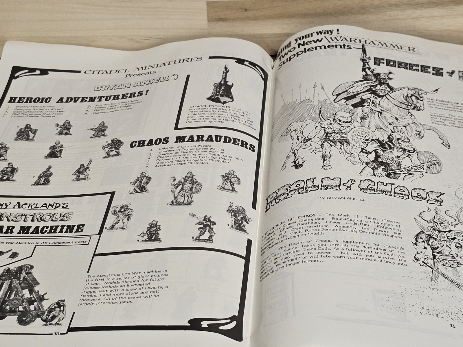 Games Workshop The First Citadel Compendium An Irregular Journal Miniatures