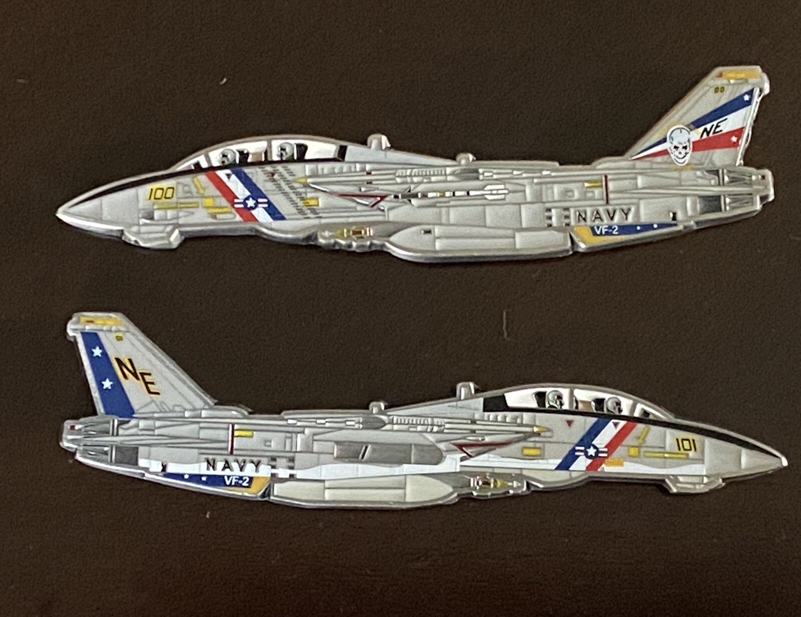 VF-2 Bounty Hunters F-14D Tomcat Challenge Coin