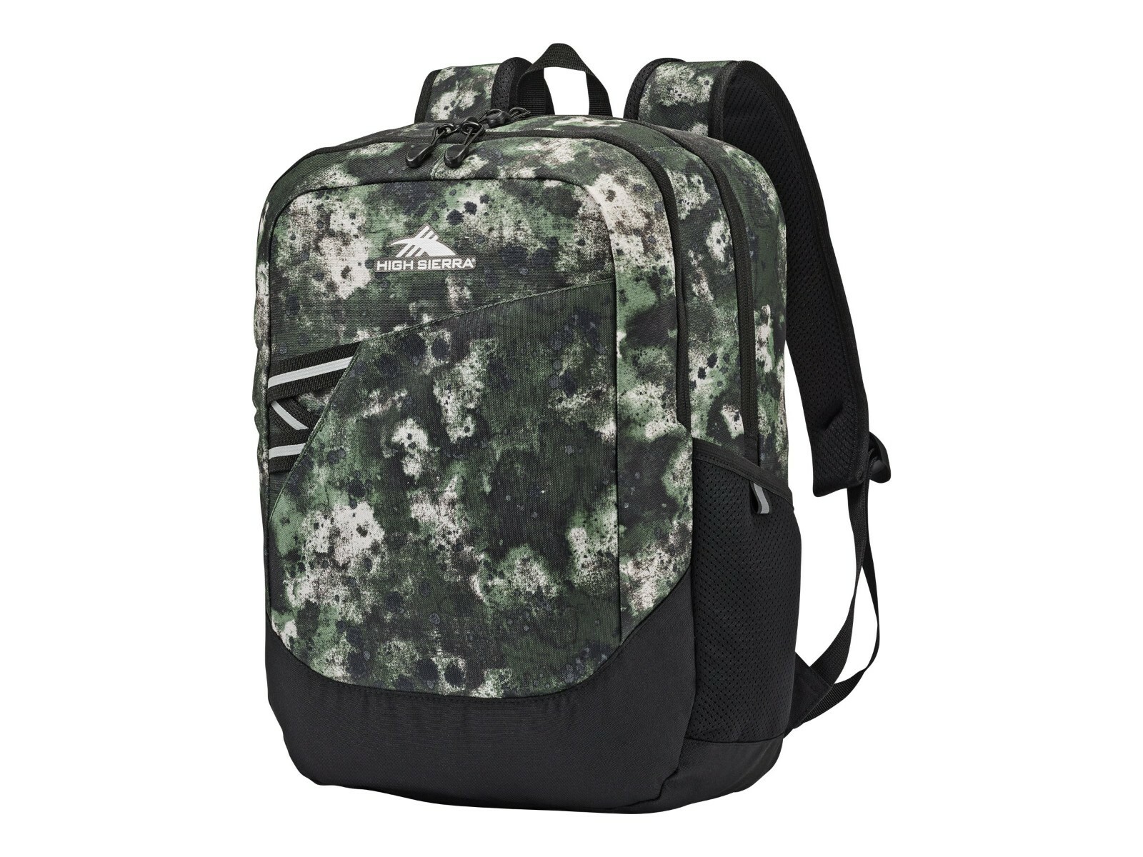 High Sierra Mens Outburst Schoolbag Polyester Urban Camo Green 17.6" NEW