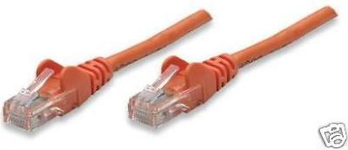 Intellinet 0.5Ft CAT5E UTP Ethernet RJ45 Patch Cable OR