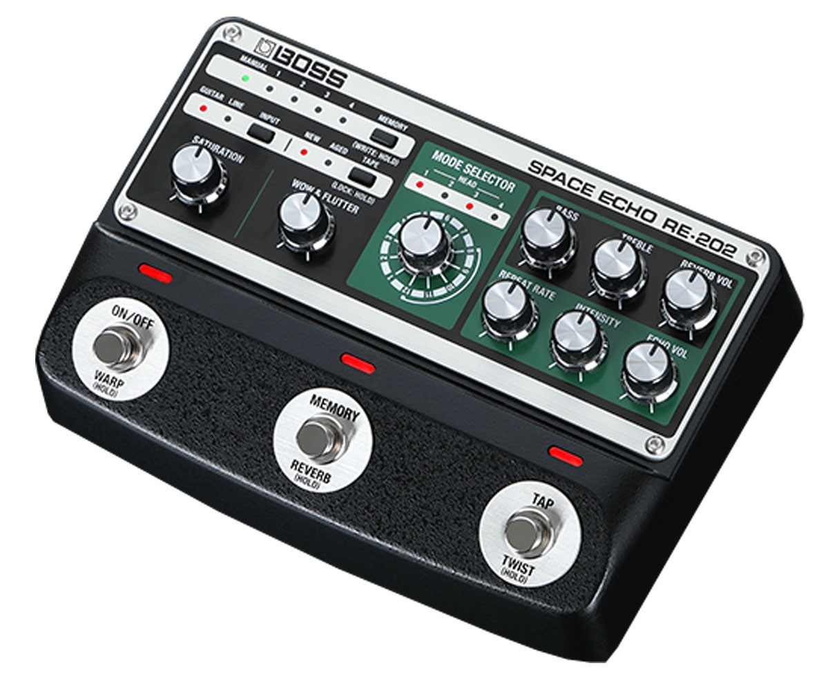 Boss RE-202 Space Echo Delay/Reverb Pedal - Open Box