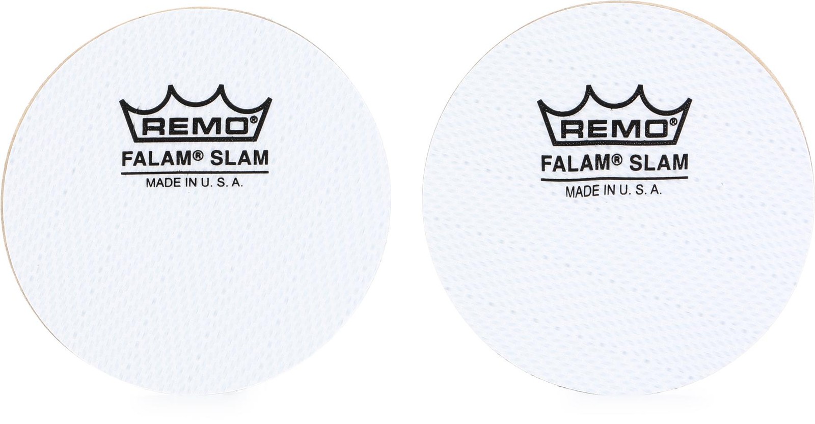 Remo Falam Slam Pad - 2 1/2-inch Single Kick (2 pack) (2-pack) Bundle