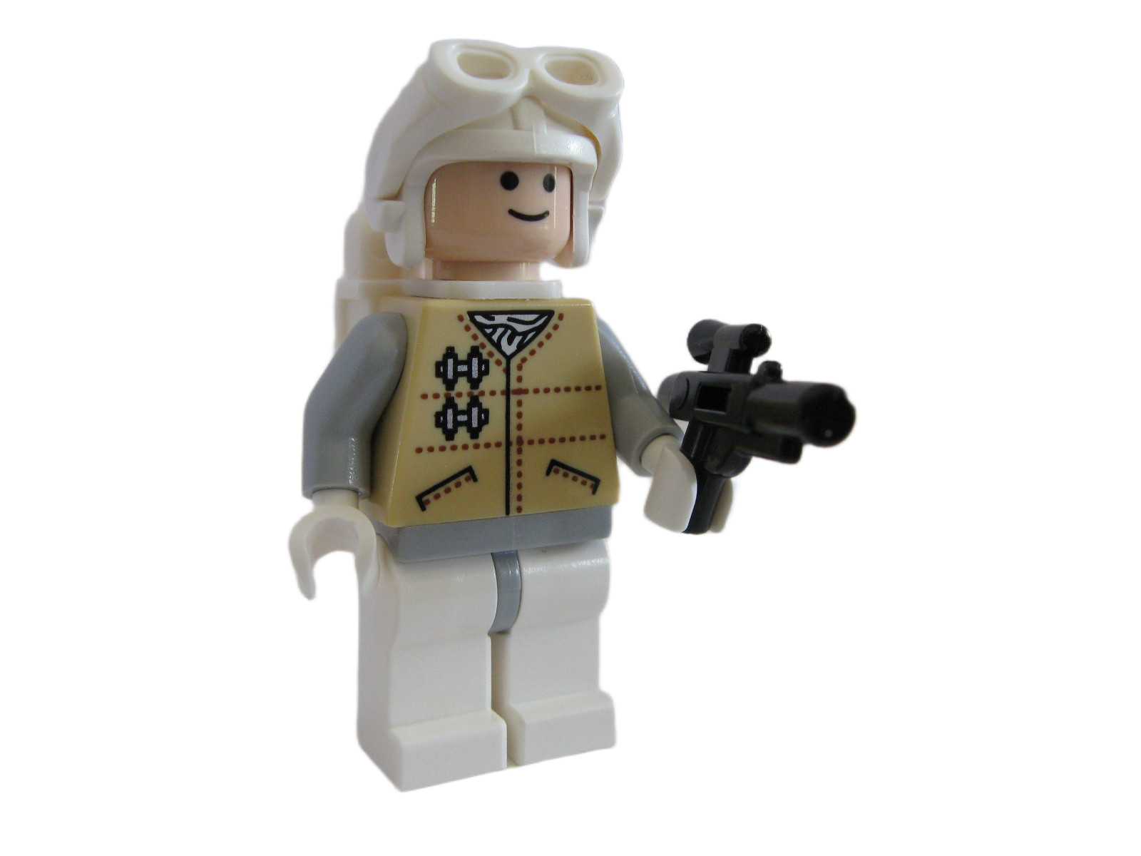 NEW LEGO Star Wars Hoth Rebel Trooper Minifigure 7666 NOS Helmet Goggles Blaster