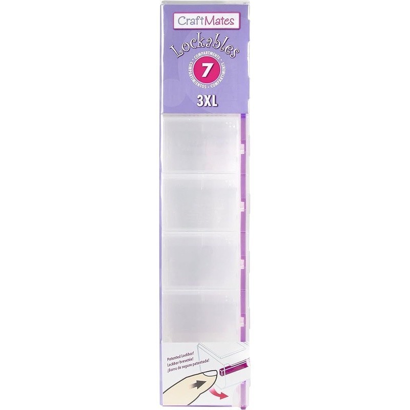 Customizable Storage System W/ Clear Locking Compartment Crafts & Organizing New