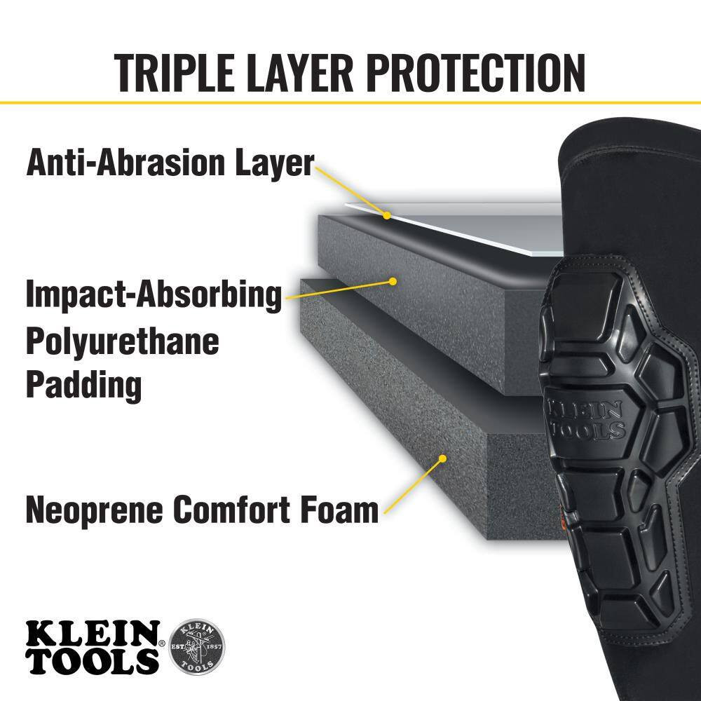 Heavy-Duty Knee Pad Sleeves, S/M