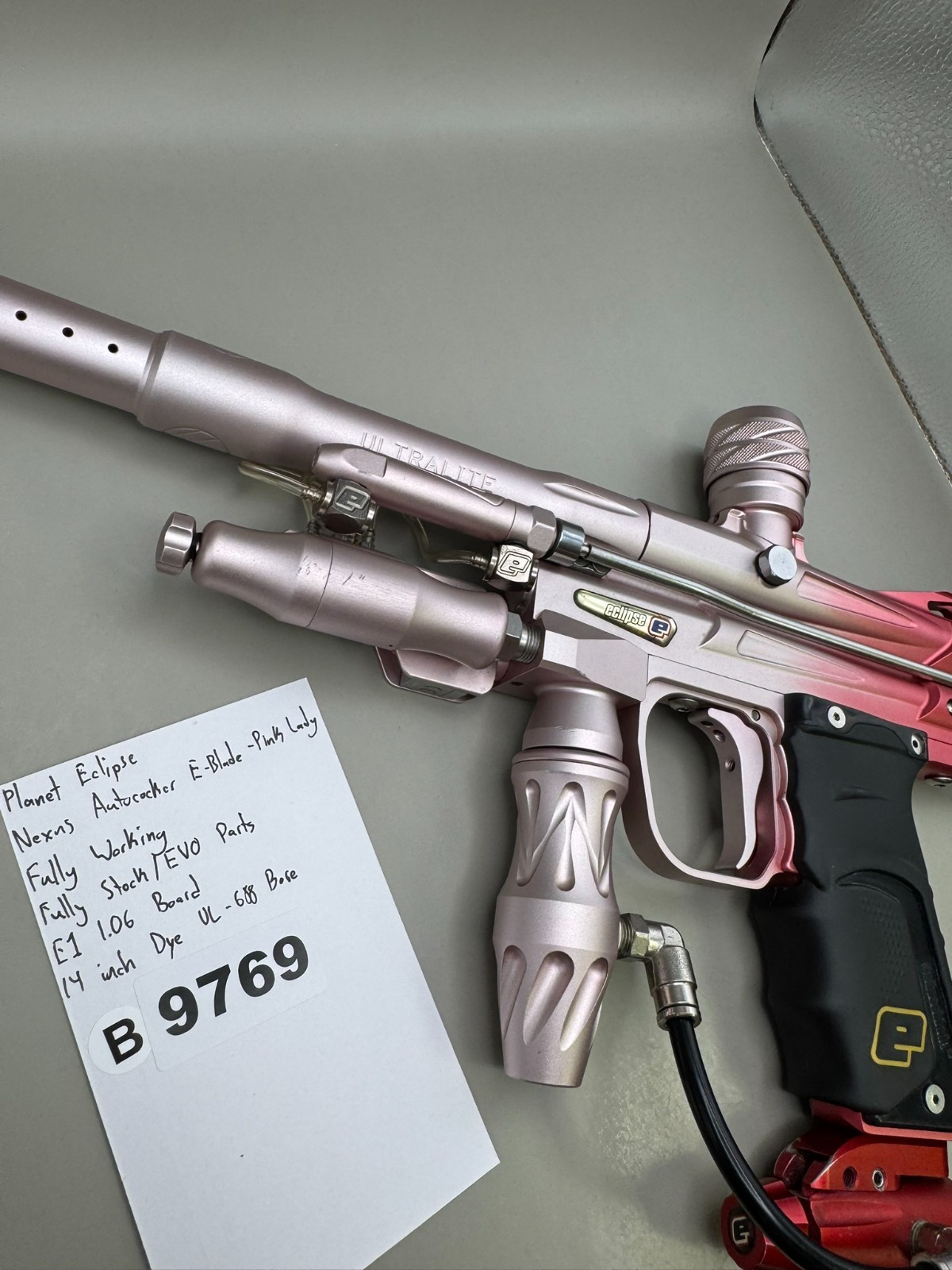 Planet Eclipse Nexus Autococker E-Blade - Pink Lady - Fully Working