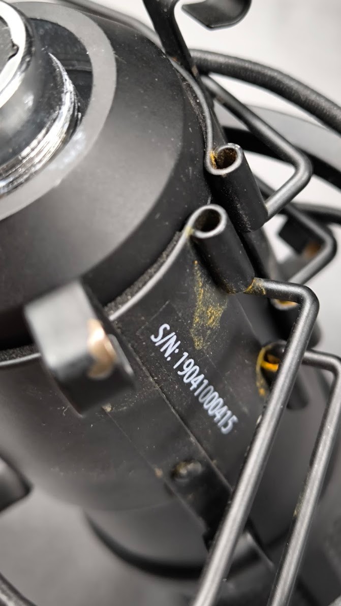Sandberg Microphone Used Working Black