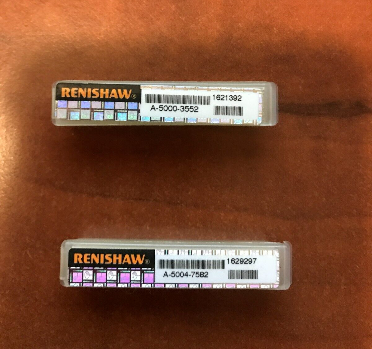 LOT 2x NEW Renishaw  A-5000-3552 and  A-5004-7582 Probe Stylus