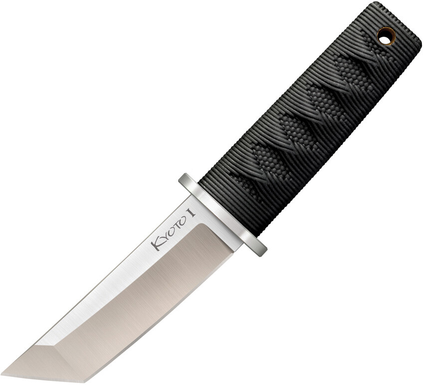 Cold Steel Kyoto I Black Kray-Ex 8Cr13MoV Tanto Fixed Blade Knife 17DA