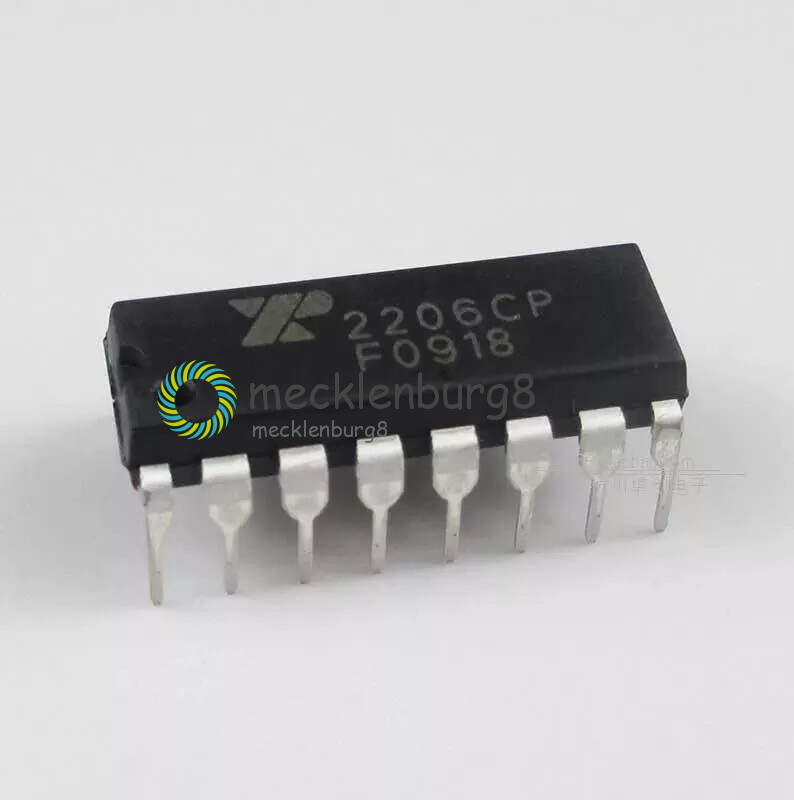 NEW Exar XR2206 Monolithic Function Generator IC 16 PIN DIP; XR2206CP