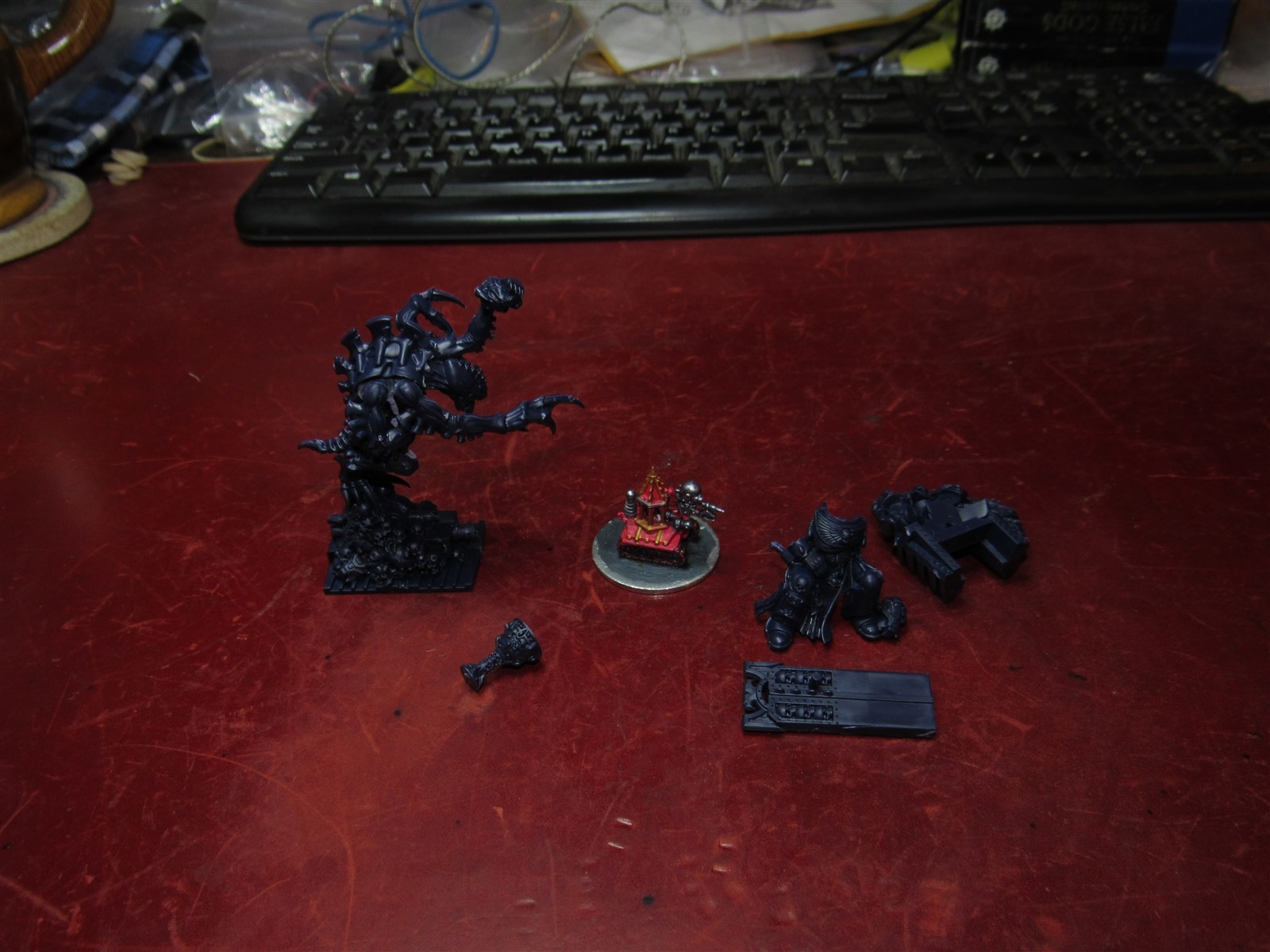 Space Hulk 3rd Edition (2009): Painted Terminators - no Sand Timer