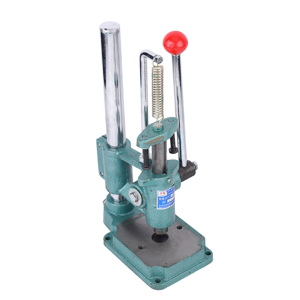 Leather Hole Puncher Hand Punch Machine Manual Embossing Imprinting Press Tool