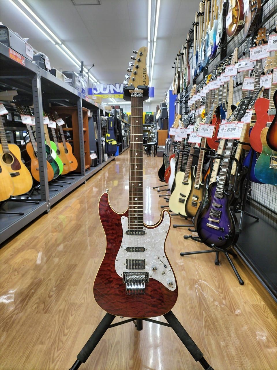 SCHECTER Electric Guitar Sd-2-22 Used