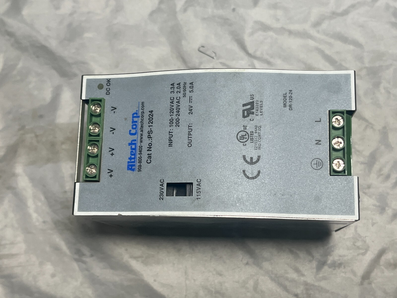 ALTECH CORP Power Supply PS-12024