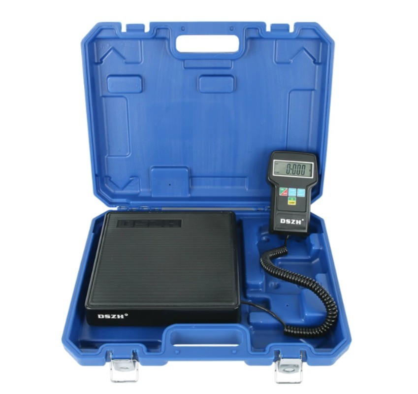 Digital Refrigerant Scale AC Recharge Scale for HVAC Freon Charging Tool