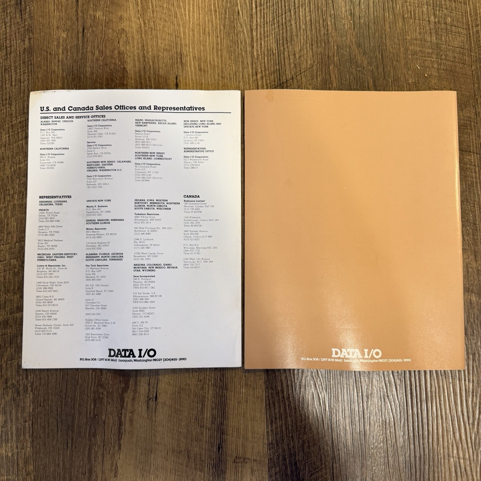 Vintage Data I/O System 19 Manual & Programmer Catalog Lot - Great Shape