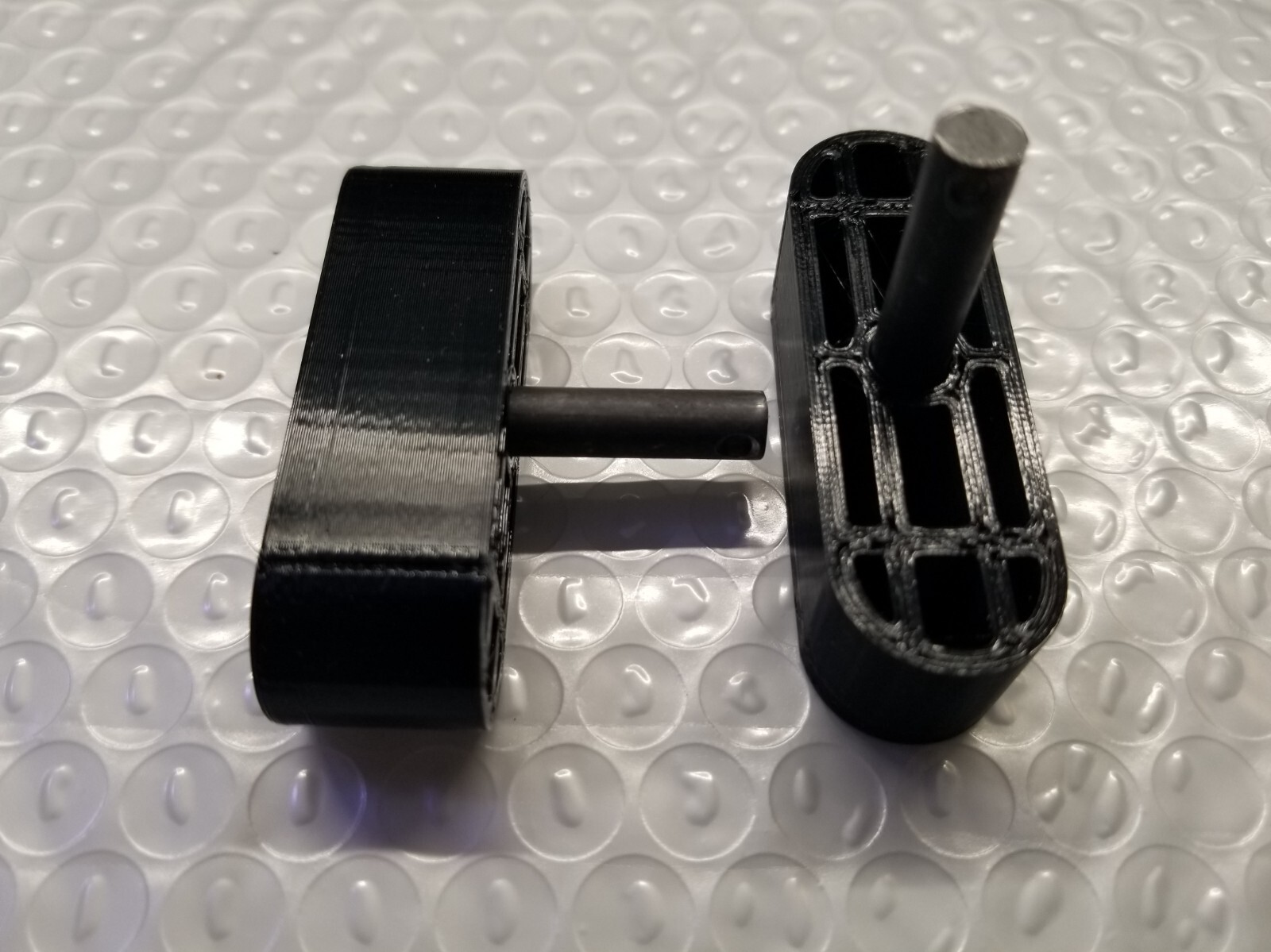 2 Oblong Futon Frame Rollers, Parts, Gliders, Sliders, USA Made, Shipped Fast