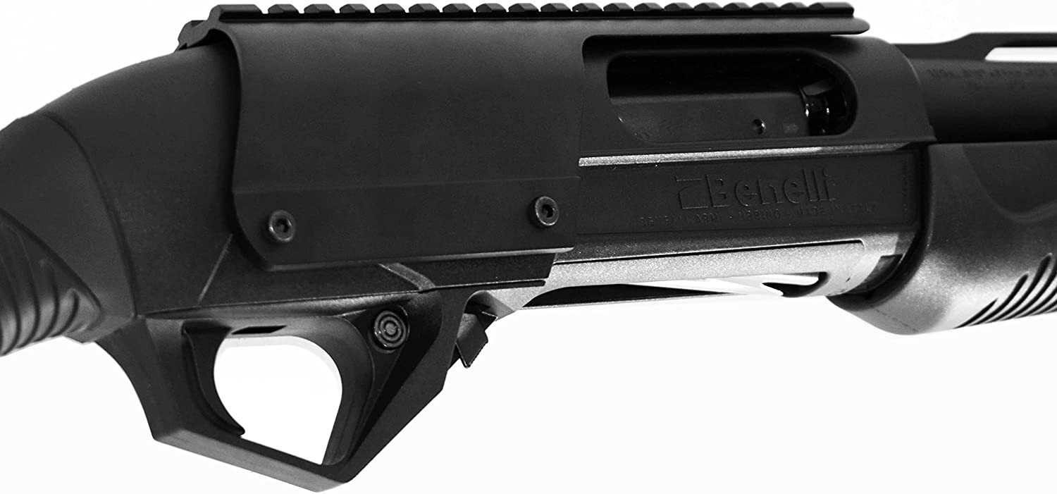 reflex sight shell holder and saddle mount combo for Benelli Nova 12 Gauge Pump.