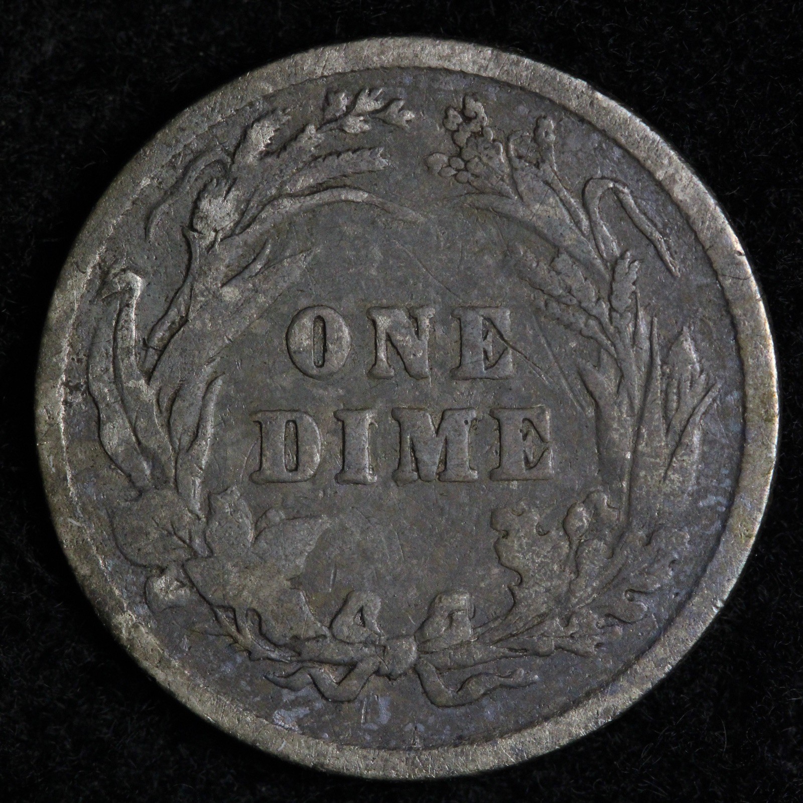 1895 Barber Silver Dime VG+ E195 AQKBR