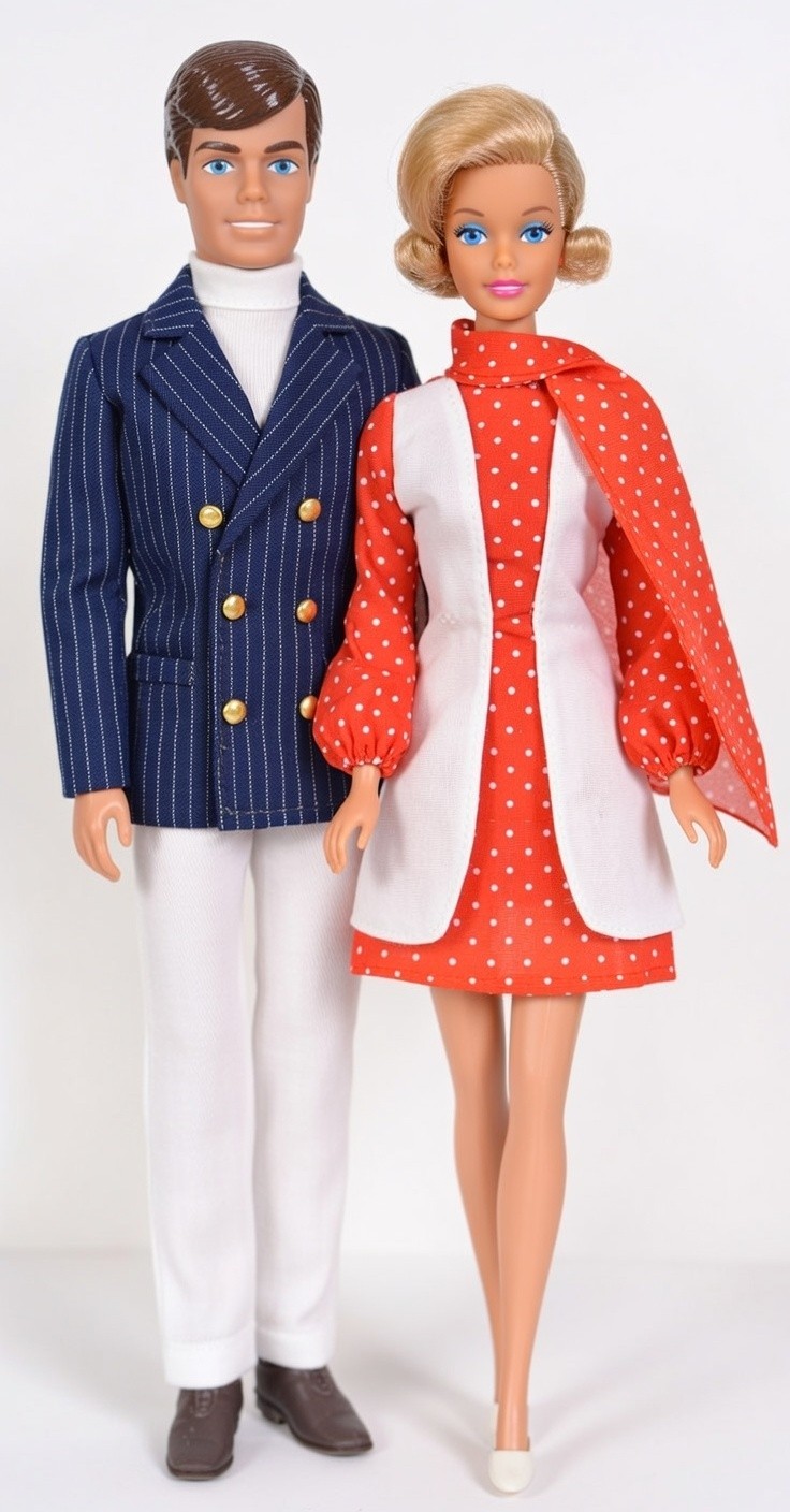 BARBIE KEN Doll Sewing Pattern Simplicity 9054 Outfits Alan Andy