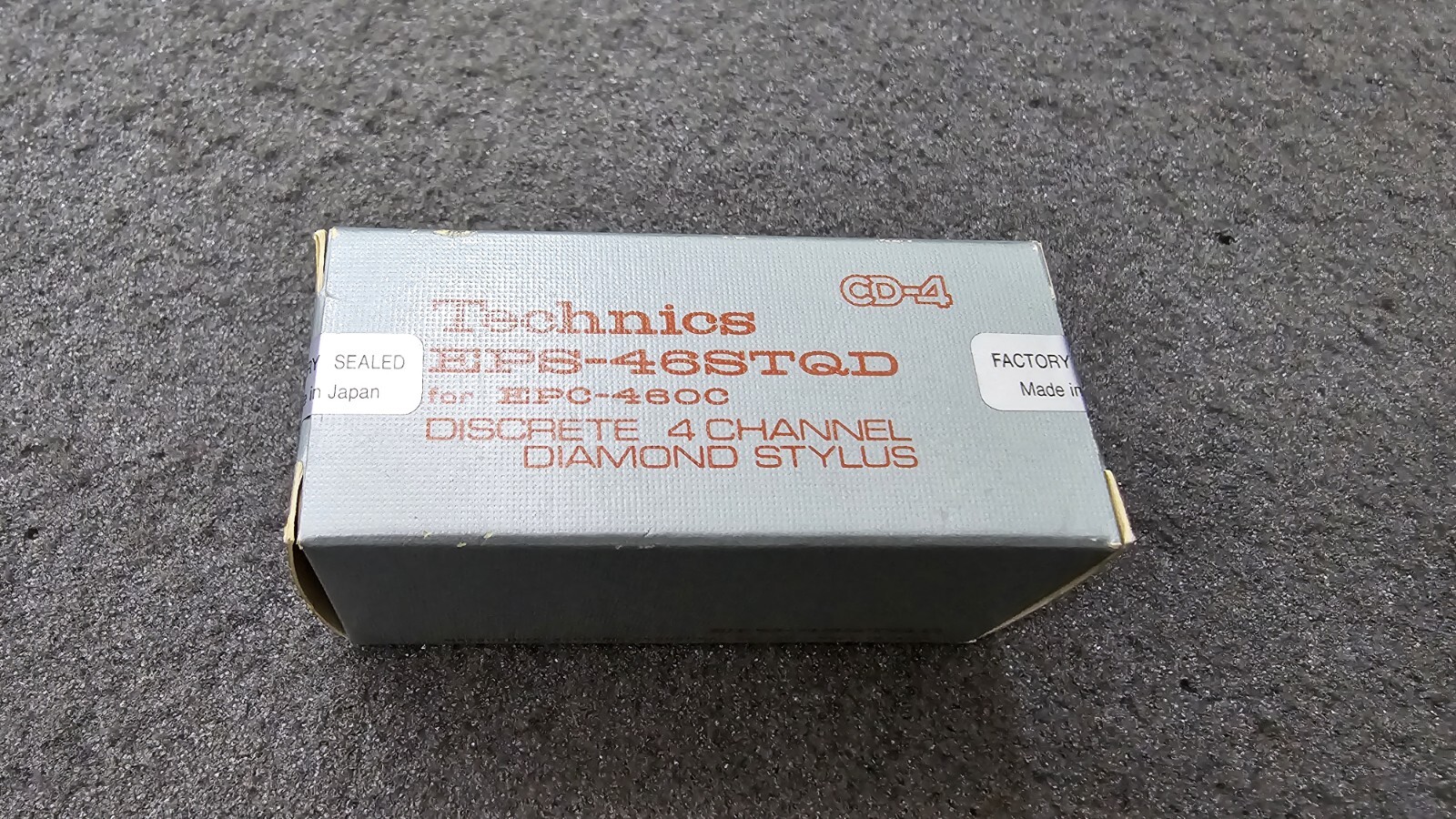 Technics EPS-46STQD. Discrete 4channel Diamond Stylus for EPC-460C (New Sealed)