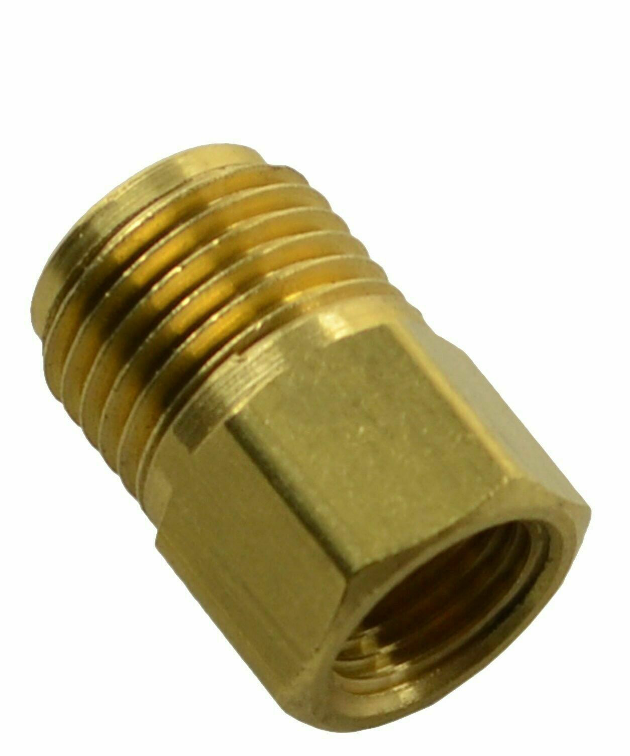 9/16-18 Male x 3/8-24 Female Inverted Flare Master Cylinder Brake Line Adapter