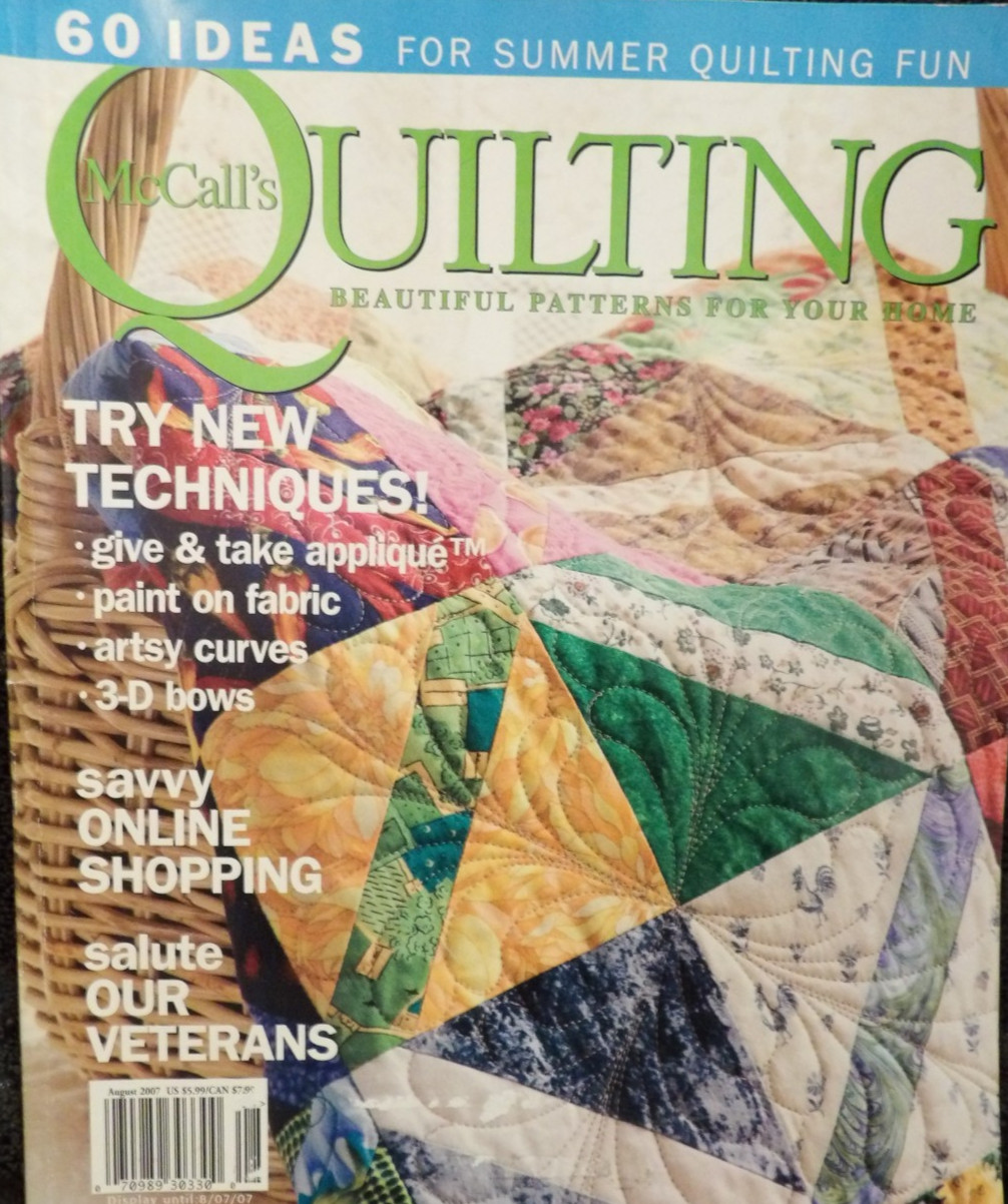 McCall’s Quilting August 2007 Vol. 14 No. 4