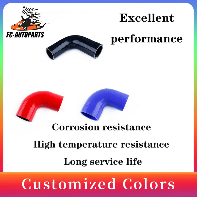 Elbow 90 Degree Hose Pipe Bend Coolant Radiator Air Water Silicone Hose 3-PLY