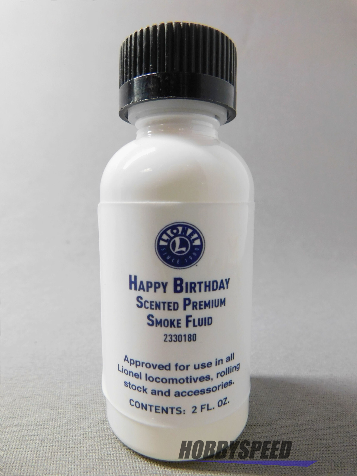 LIONEL HAPPY BIRTHDAY SMOKE FLUID 2oz  train mth engine liquid 2330180 NEW