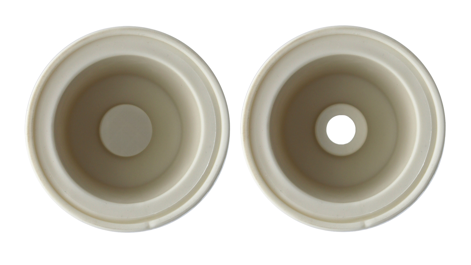 Medium Universal Carboy Bungs-1 Solid 1 Drilled