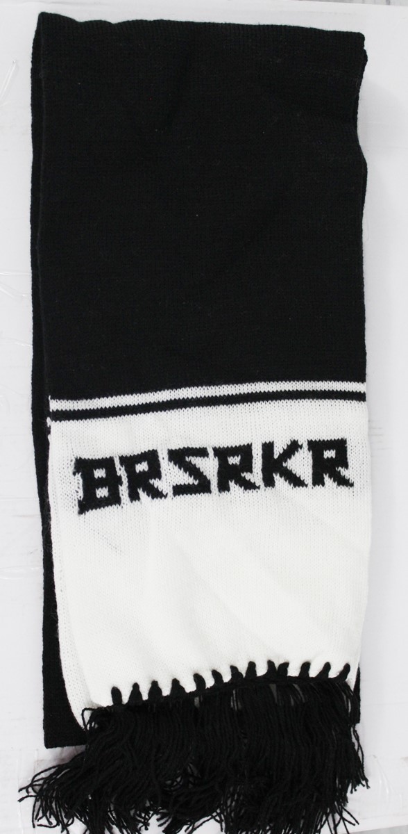 Interior Plain Project IPP BRSRKR Scarf Black White