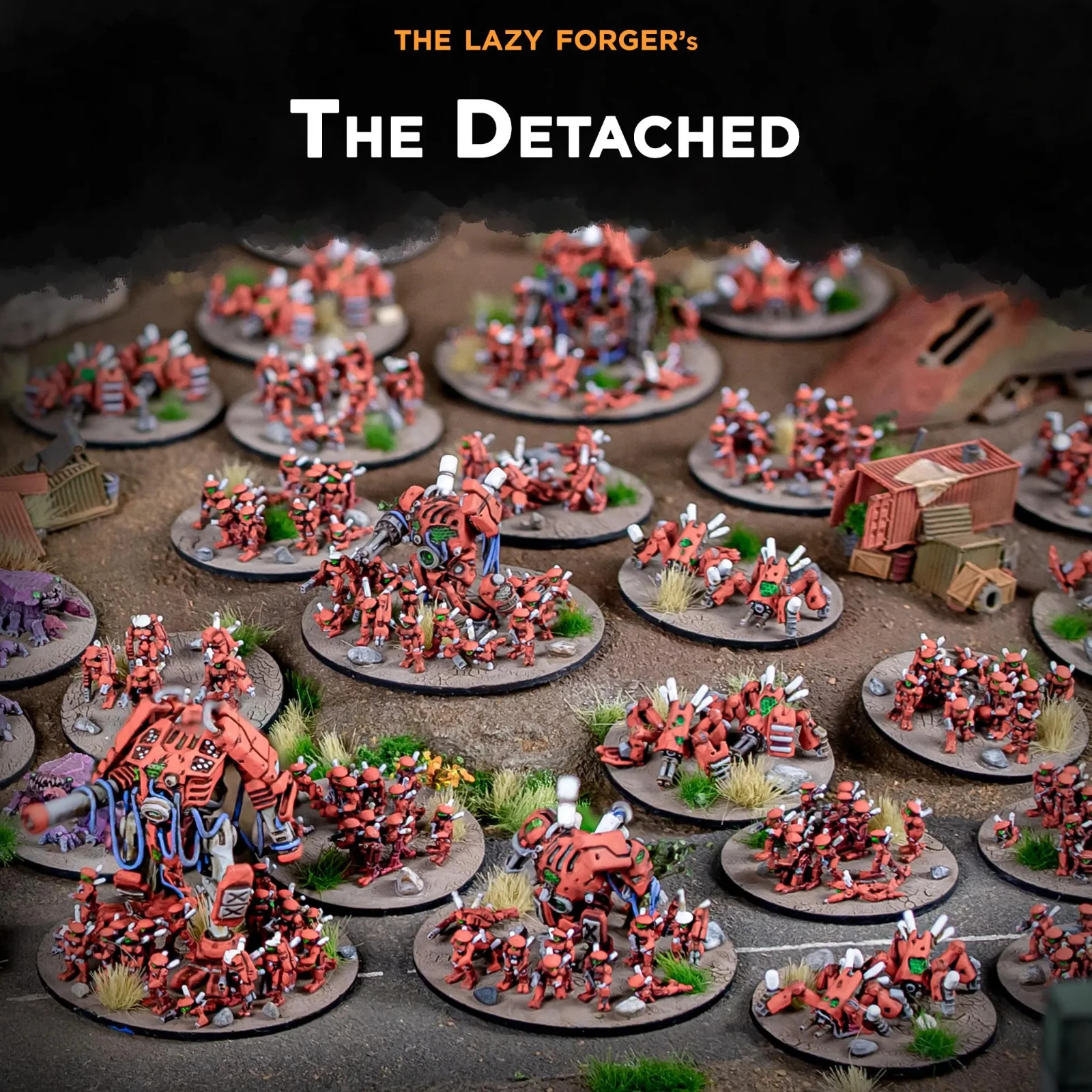 The Detached - 6mm - Epic - Resin Miniatures - The Lazy Forger