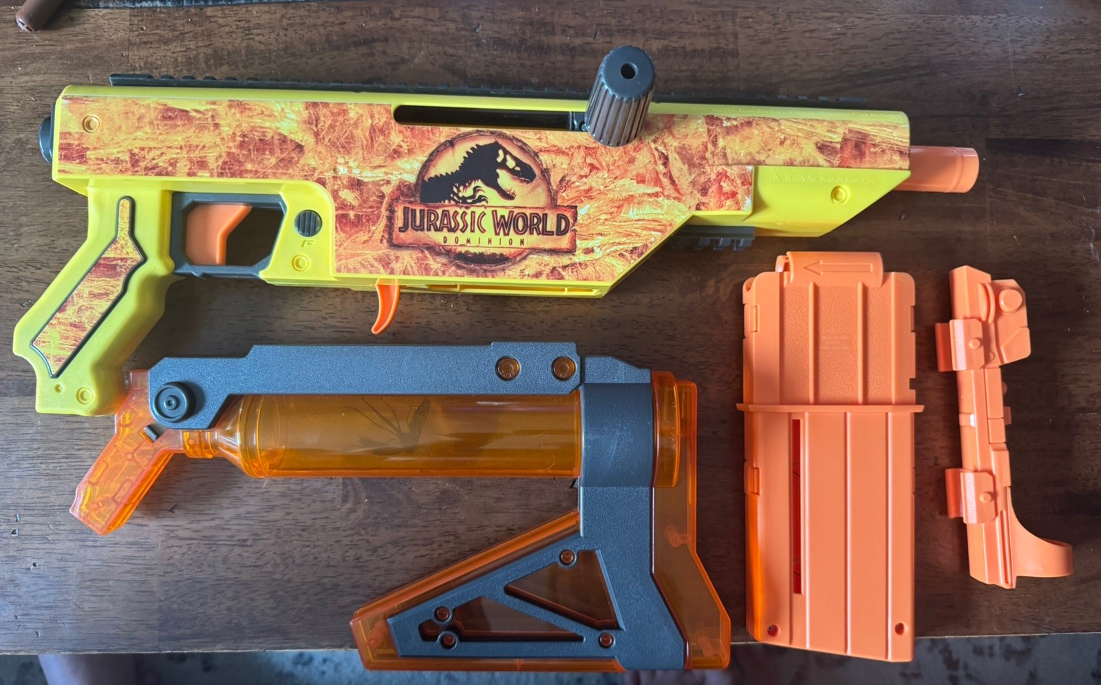 Jurassic World Adventure Force Tactical Strike Pro Tranquilizer Dart Blaster