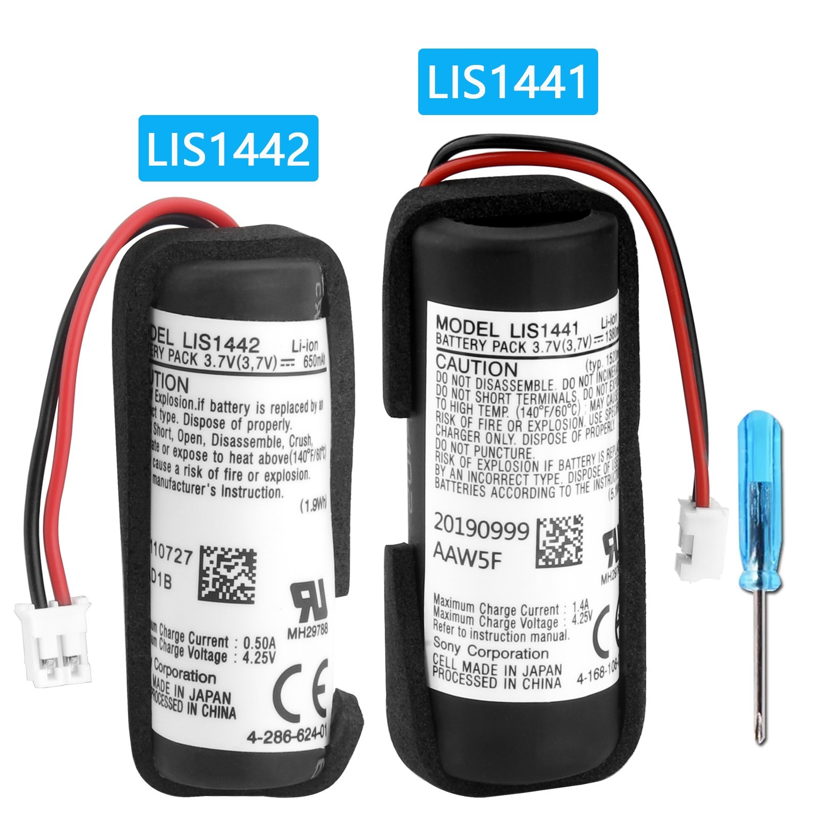 LIS1441 LIP1450 LIS1442 Battery for Sony PS3 / PS4 Move Motion Controller