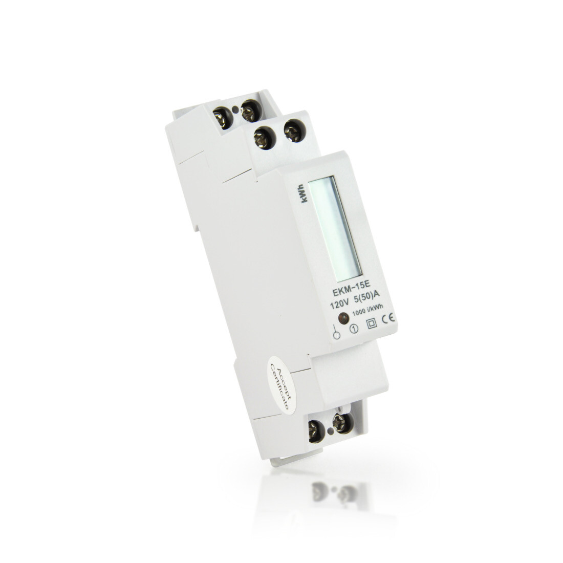 Electric Meter Marina Harbor Campground Trailer CT DIN Rail 120v 60 Hz for US #1