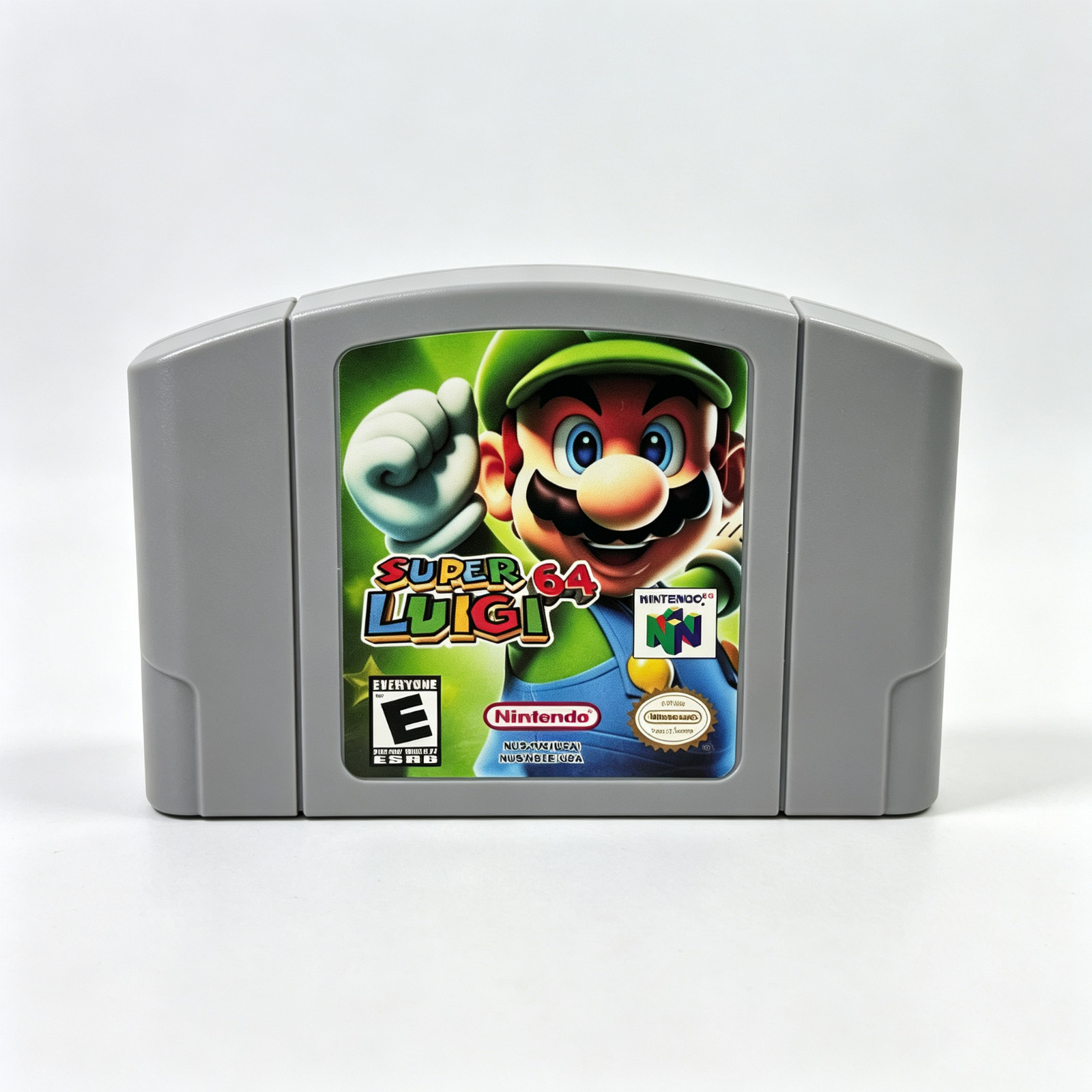 N64 Game Card Super Luigi 64