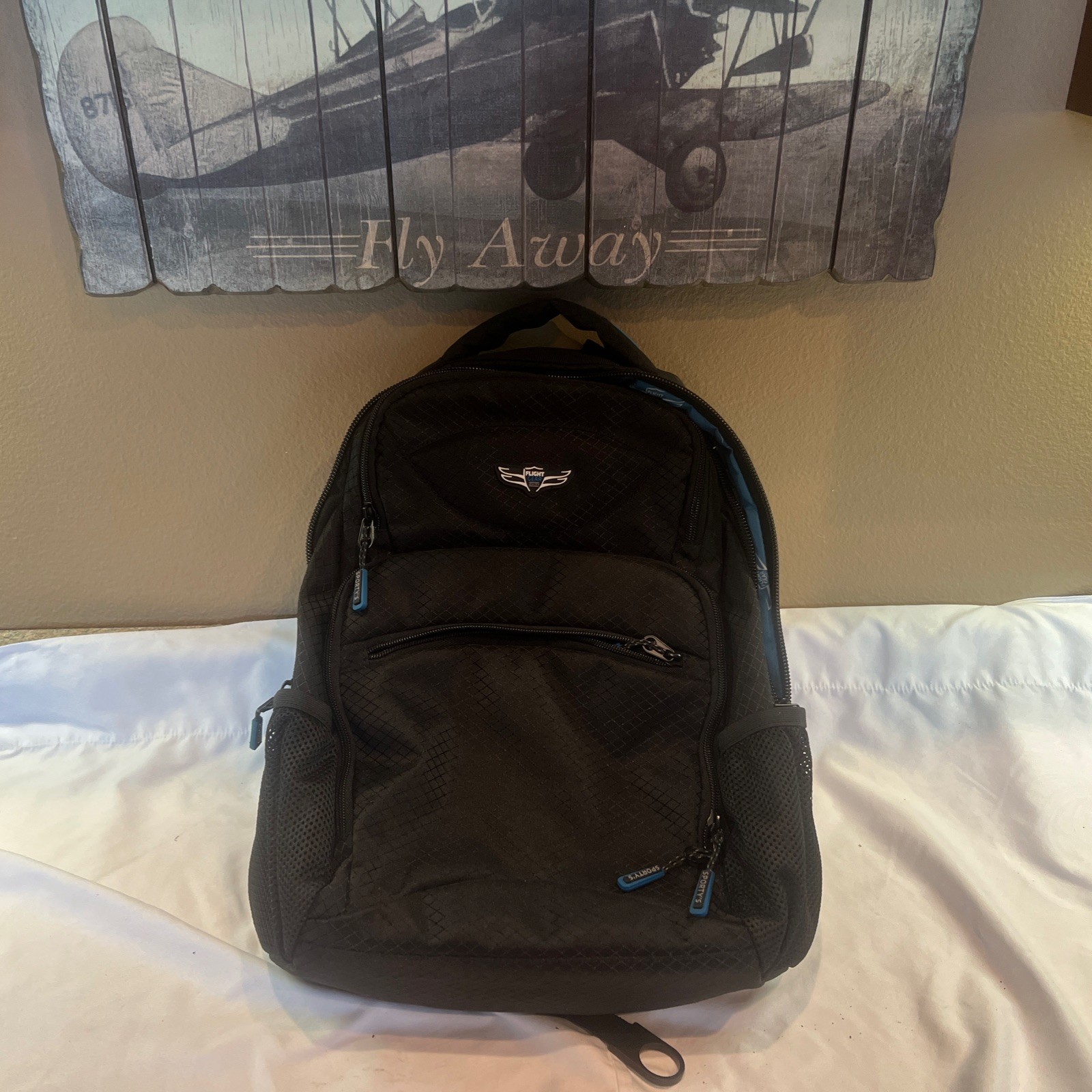 Sporty’s Pilot Shop Back Pack Flight Bag For Your  Headsets, Radios Etc WW Ship