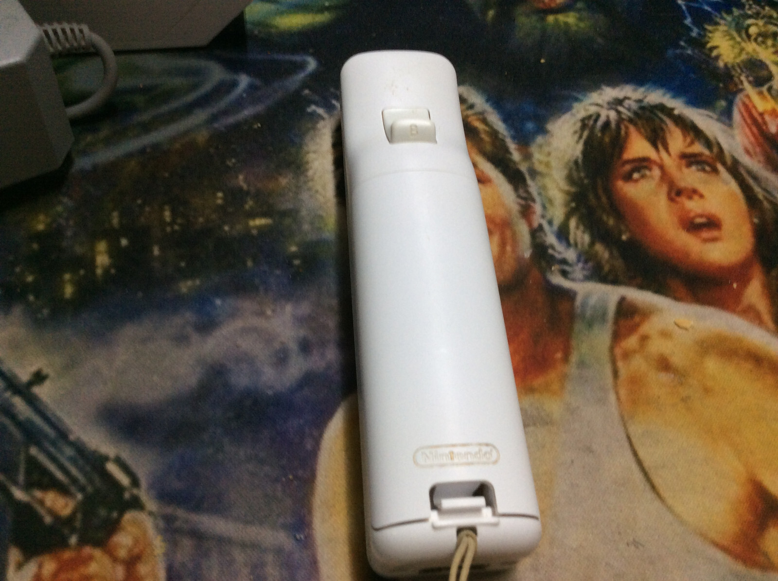 Nintendo Wii RVL-001 White Console W/ Power Cable + Controller, wand