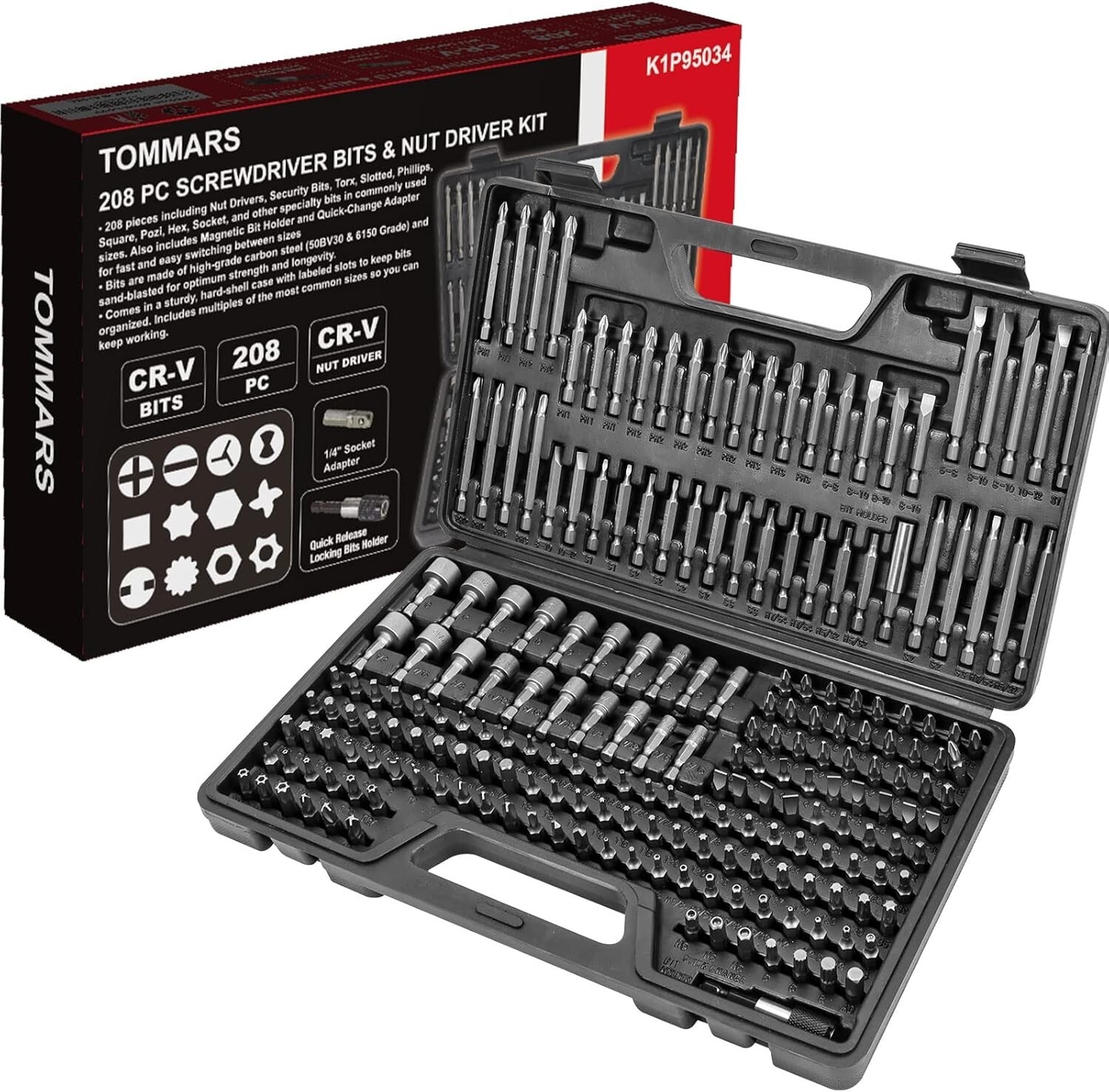 Gunsmith Screwdriver Set Wheeler Gunsmithing Firearm Tools Kit 208 Bits Pro NEW