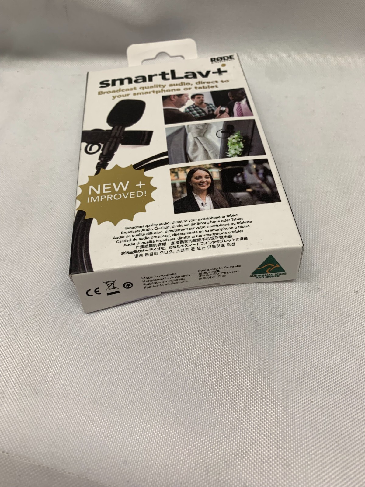 Rode Microphones SMARTLAV+ Professional Grade Lapel Microphone *New-Box Damage