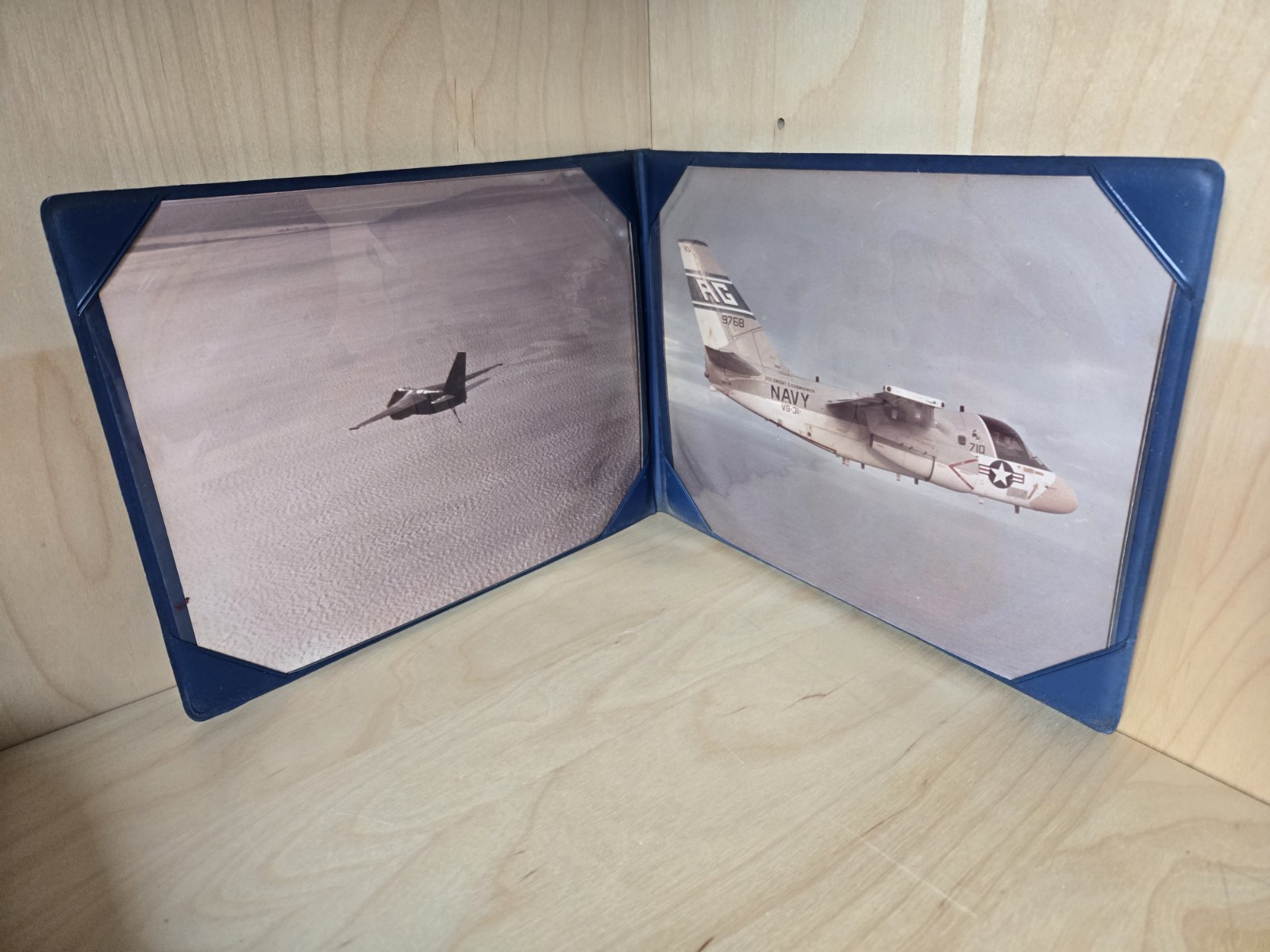 Vtg Document Holder US of America Department of the NAVY Lockheed aircraft VS-31