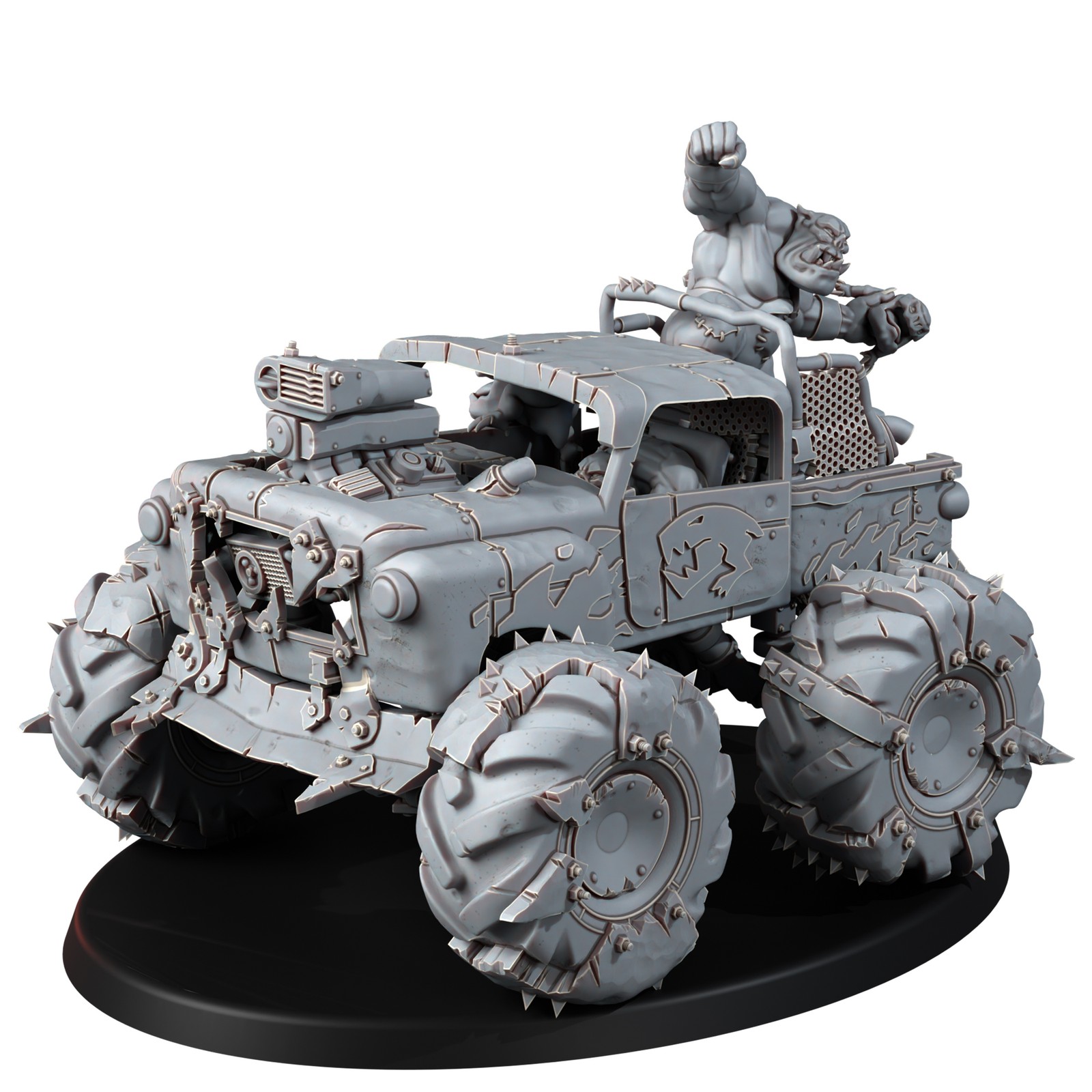 BULWAAAGH ORKS MONSTER WHEELS