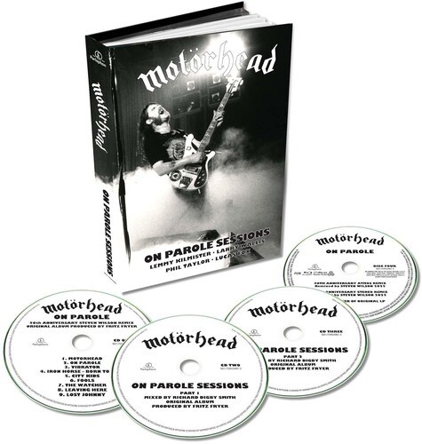 MOTORHEAD - On Parole Sessions - BRAND NEW 3 CD & BLU RAY BOX SET