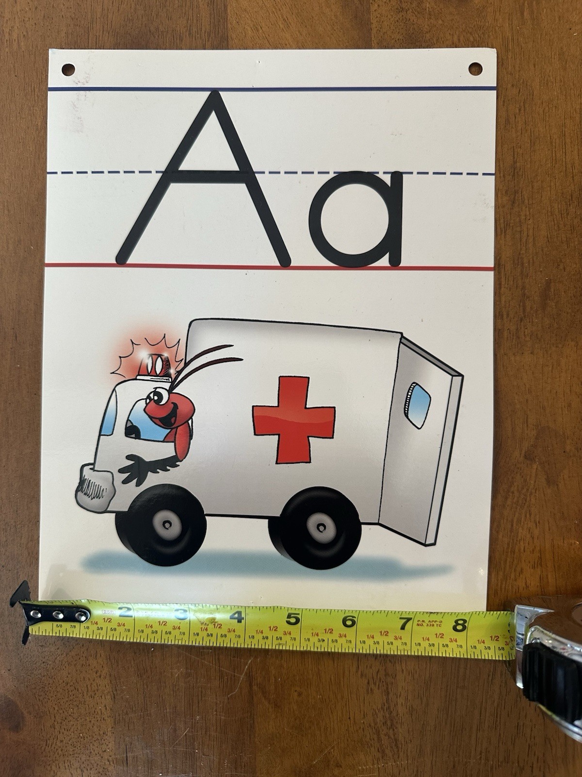 Teaching Supplies 8.5 x 11” Laminated Alphabet and 22 Vowel Teams & Digraphs