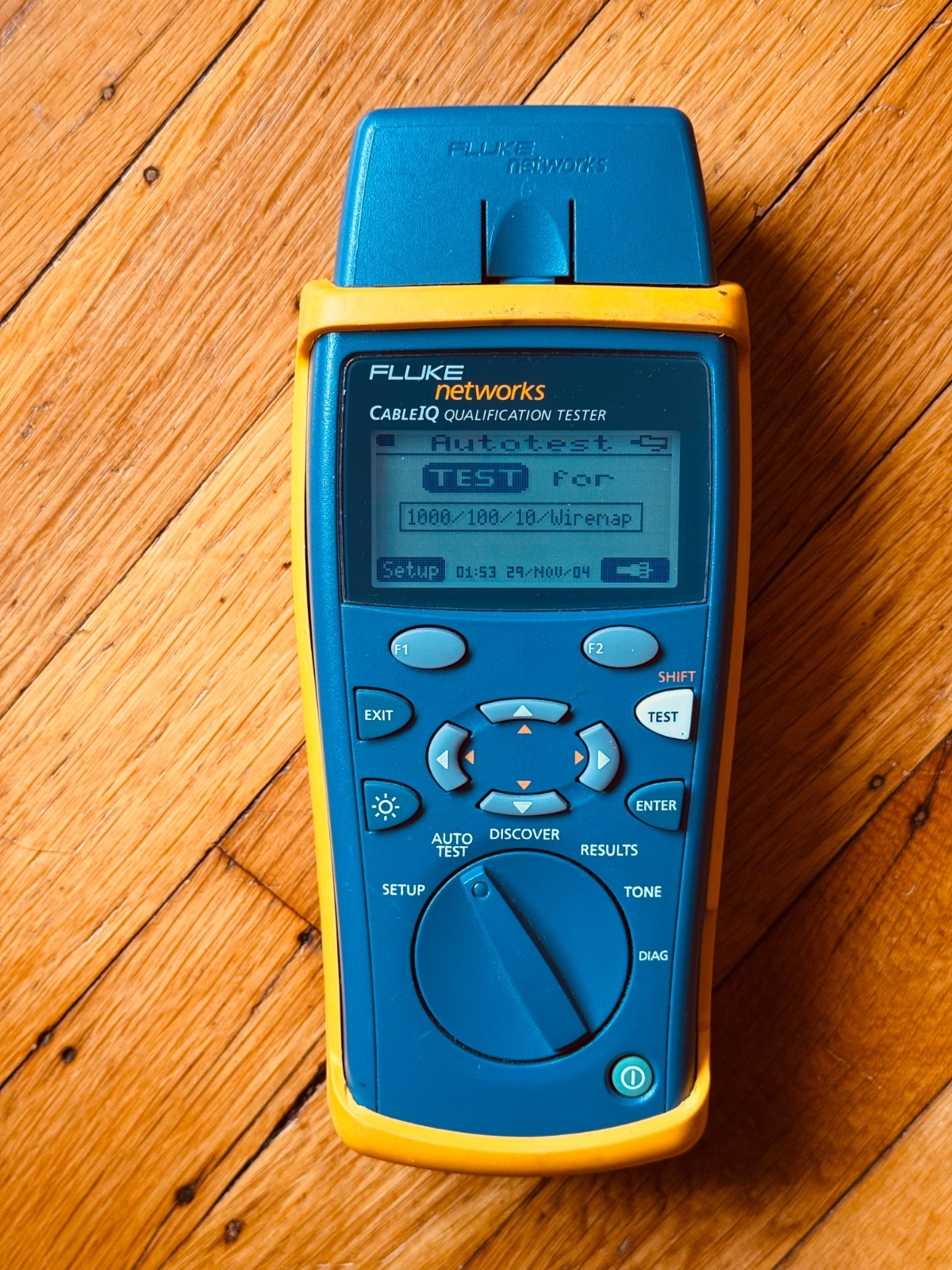 Fluke Networks CableIQ Qualification Tester OEM Kit Works Perfectly SEE VIDEO