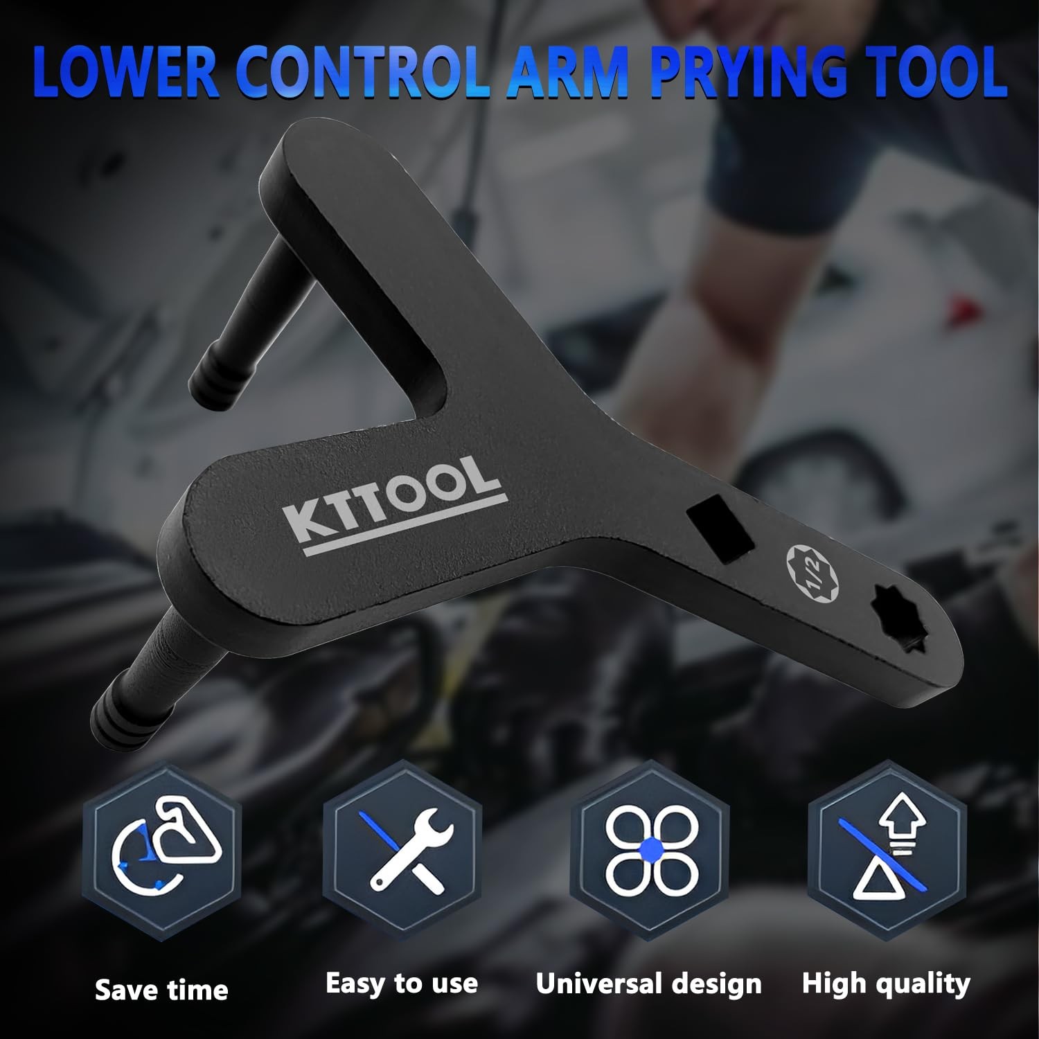 New Lower Control Arm Prying Tool, Suspension Specialty Bushing Tool, Lower B...